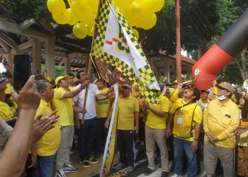 Ikut Pecahkan Rekor MURI, Golkar Sidoarjo Kerahkan 11 Ribu Peserta Jalan Sehat