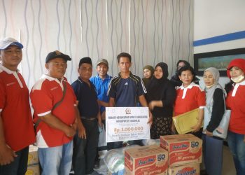 FKUB Sidoarjo Salurkan Bantuan Uang dan Sembako Korban Puting Beliung Perumahan Oma Pesona Buduran