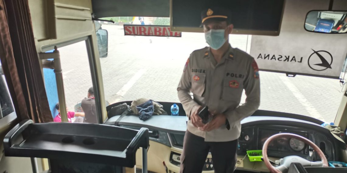 KTT G20, Pengamanan Penumpang Bus dari Terminal Purabaya ke Bali