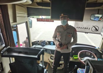 KTT G20, Pengamanan Penumpang Bus dari Terminal Purabaya ke Bali