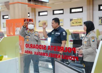 Polda Bangka Belitung Study Banding MMPP di Polresta Sidoarjo