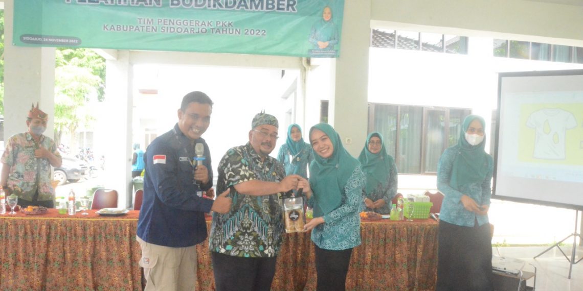 Kolaborasi Dinas Perikanan, TP PKK Kabupaten Sidoarjo Kembangkan Budikdumber