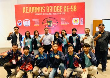 Datang ke Solo, Ketum Gabsi Jatim Motivasi Atlet di Kejurnas Bridge
