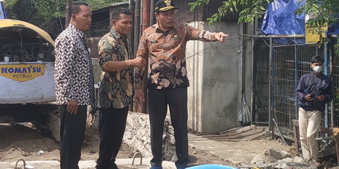 Sidak Proyek Jembatan Cantel, Wabup Subandi Instruksikan Bangun Jalan Alternatif Untuk Motor