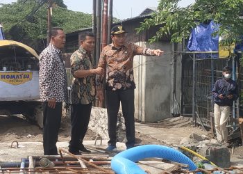 Sidak Proyek Jembatan Cantel, Wabup Subandi Instruksikan Bangun Jalan Alternatif Untuk Motor