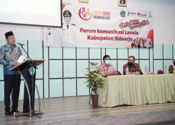 Wabup Subandi Buka Pertemuan Forum Komunikasi Lansia Sidoarjo