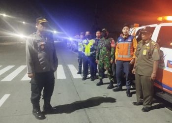 TNI-Polri Patroli Bareng Jogo Sidoarjo