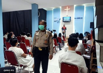 TNI-Polri Sidoarjo Bersinergi Amankan Gereja
