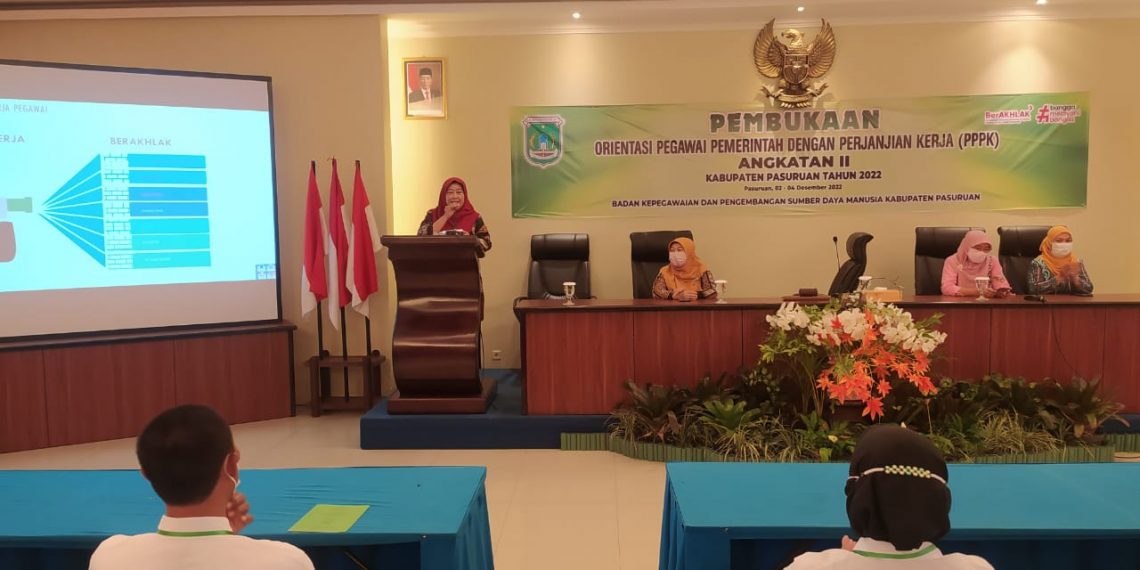 271 Guru PPPK Kabupaten Pasuruan Digembleng Pemahaman Tugas dan Fungsi ASN