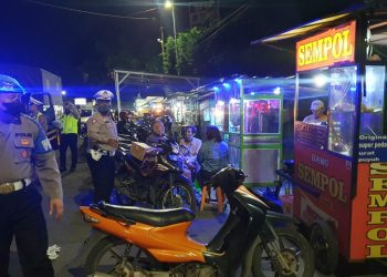 Jelang Nataru, Polresta Sidoarjo Rutin Patroli Pagi dan Malam