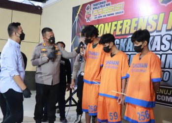 Polisi Bekuk Gerombolan Pelaku Penyerangan Warga Lemah Putro