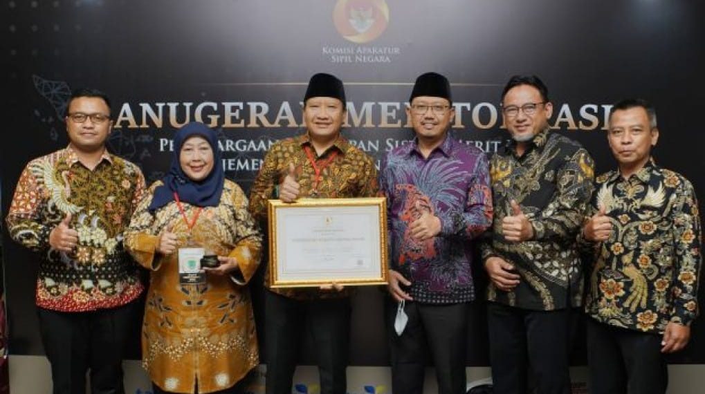BKPSDM Kabupaten Pasuruan Poles Nilai Buruk Hingga Sabet Penghargaan Anugerah Meritokrasi KASN Tahun 2022