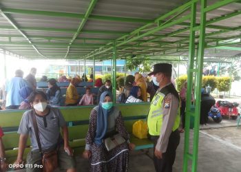 Polisi Siaga dan Himbau Patuh Prokes di Tempat Wisata Sidoarjo
