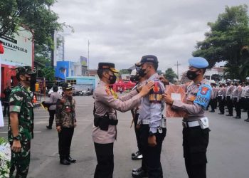 Polres Batu Gelar Apel Pasukan Operasi Lilin Semeru 2022
