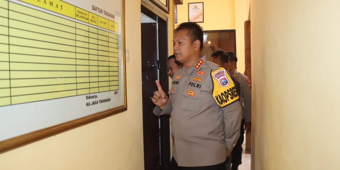 Kapolresta Sidoarjo Resmikan Renovasi Polsek Buduran