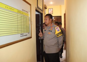 Kapolresta Sidoarjo Resmikan Renovasi Polsek Buduran