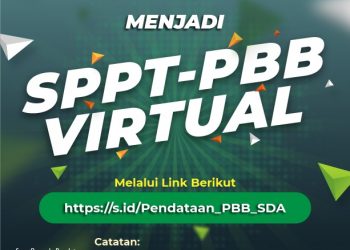BPPD Sidoarjo Buka Penyampaian SPPT PBB-P2 Secara Virtual Via Whatsapp dan Email