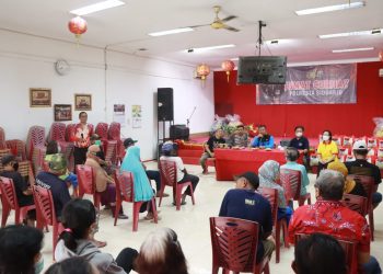 Bertemu Warga Krian, Kapolresta Sidoarjo Sampaikan Pesan Kerukunan