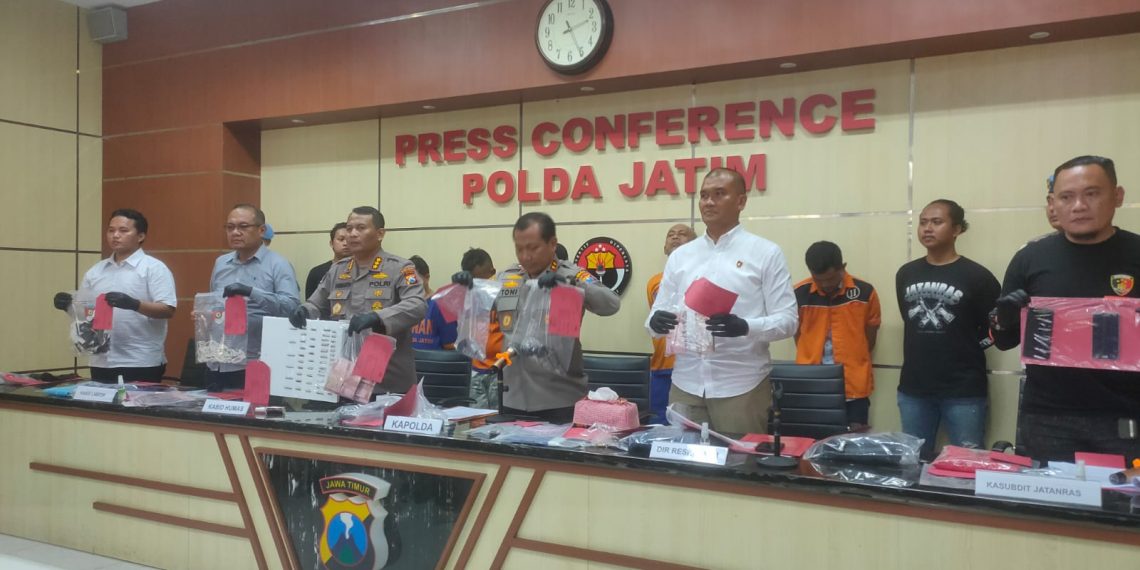 Jatanras Polda Jatim Tangkap 3 dari 5 Perampok Rumdis Walikota Blitar
