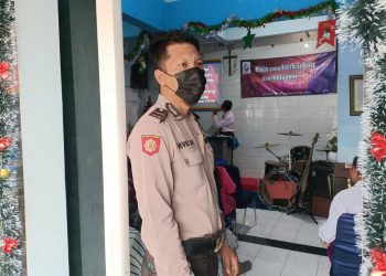 Polisi Berikan Rasa Aman dan Nyaman Jemaat Gereja