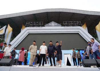 “Tri Maskada” Surabaya Raya Kompak Sukseskan Resepsi Puncak Satu Abad NU