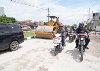 Proyek Frontage Road Ruas Delta Sari-Lingkar Timur Ditarget Selesai Maret 2023
