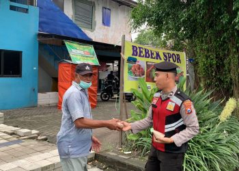 Samapta Delta Patroli Kamtibmas Sambil Berbagi