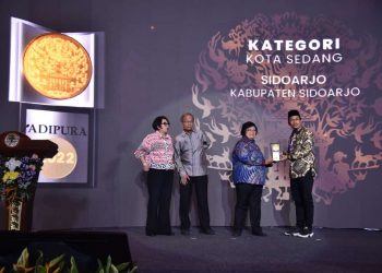 Absen 4 Tahun, Sidoarjo Raih Penghargaan Adipura 2023