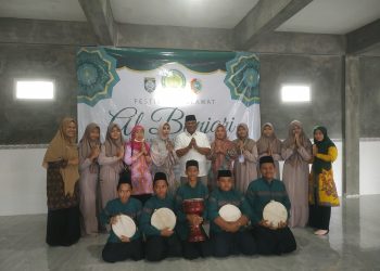 Gelorakan Sholawat, Rahmat Muhajirin Buka Festival Al Banjari Se Sidoarjo