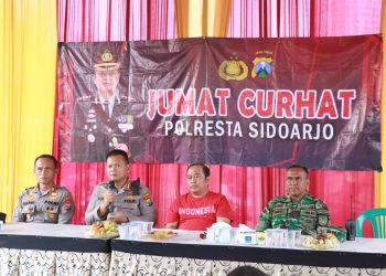 Jumat Curhat, Kapolresta Sidoarjo Imbau Masyarakat Jaga Ketentraman Ramadhan