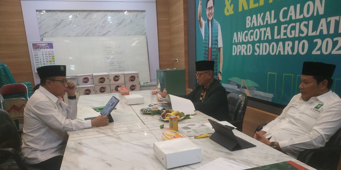 PKB Sidoarjo Lakukan UKK 56 Bacaleg DPRD Tingkat II