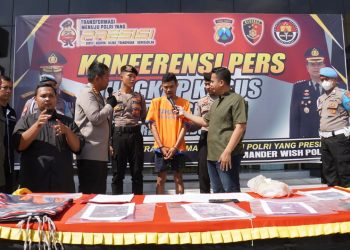 Polresta Sidoarjo Tangkap Pelaku Penyebar Kabar Bohong