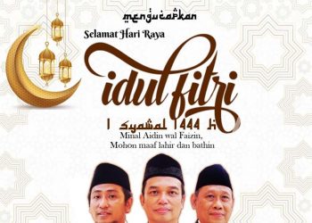Dewan Direksi dan Karyawan Perumda Delta Tirta Sidoarjo Mengucapkan Selamat Hari Raya Idul Fitri 1444 H