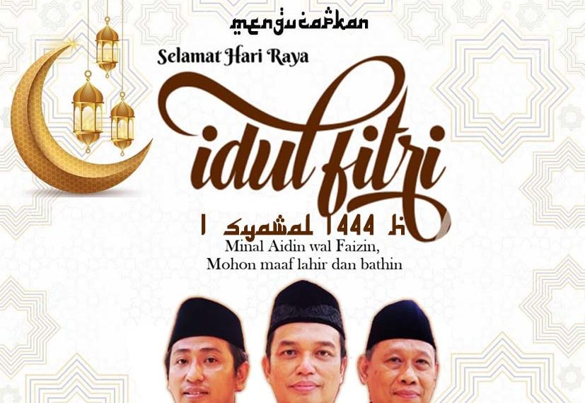 Dewan Direksi dan Karyawan Perumda Delta Tirta Sidoarjo Mengucapkan Selamat Hari Raya Idul Fitri 1444 H