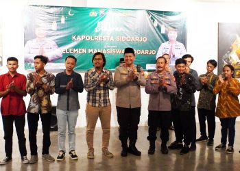 Silaturahmi Ramadan, Kapolresta Sidoarjo Jalin Sinergitas Mahasiswa