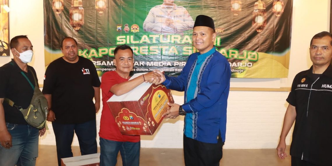 Kapolresta Sidoarjo Silaturahmi Ramadan Bersama Wartawan