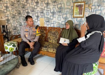 Kapolresta Sidoarjo Peduli Warakawuri dan Anak Yatim Anggota