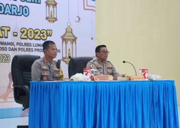 Tim Wasops Itwasum Polri Cek Operasi Ketupat di Polresta Sidoarjo