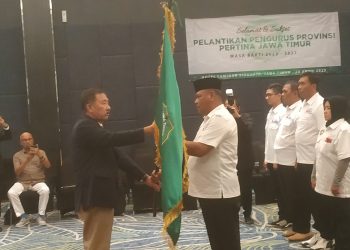 Dilantik Ketum Pertina Jatim 2023-2027, Rahmat Muhajirin Siap Masyarakatkan Tinju