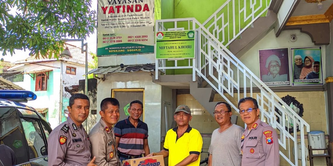 Jumat Berkah Polsek Taman di Panti Asuhan