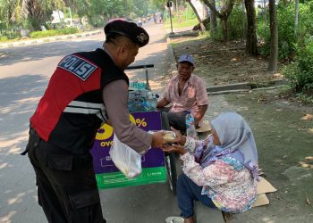 Sebar Anggota di Jalanan, Berikan Rasa Aman dan Peduli Sesama