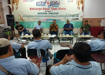 Gelar Halal Bi Halal, Tjiwi Kimia Pererat Sinergi dengan Insan Media