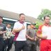 Olahraga Bersama TNI-Polri Sidoarjo Sambut Hari Bhayangkara 2023