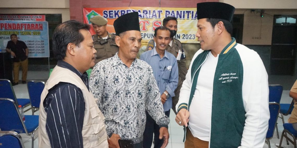 Wabup Subandi dan BPN Turun Atasi Kasus PTSL Desa Sidokepung