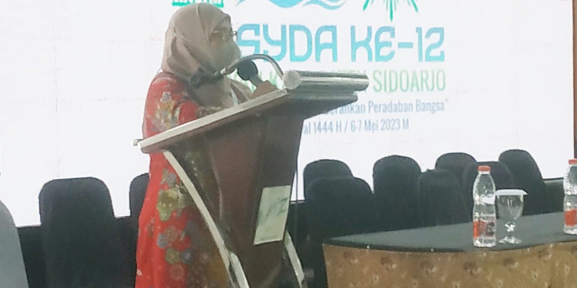 Raih Suara Terbanyak, Hj Zubaidah Syafi’i Jabat Lagi Ketua PDA Sidoarjo 2022-2027