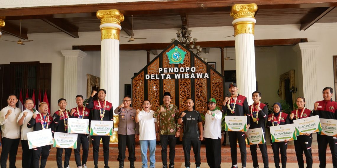 Bupati Gus Muhdlor Apresiasi Delapan Atlet Sidoarjo Sabet Medali Emas SEA Games 2023