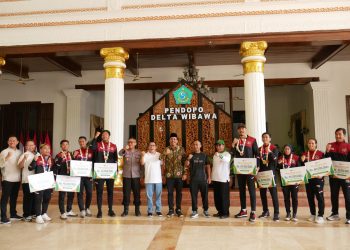 Bupati Gus Muhdlor Apresiasi Delapan Atlet Sidoarjo Sabet Medali Emas SEA Games 2023