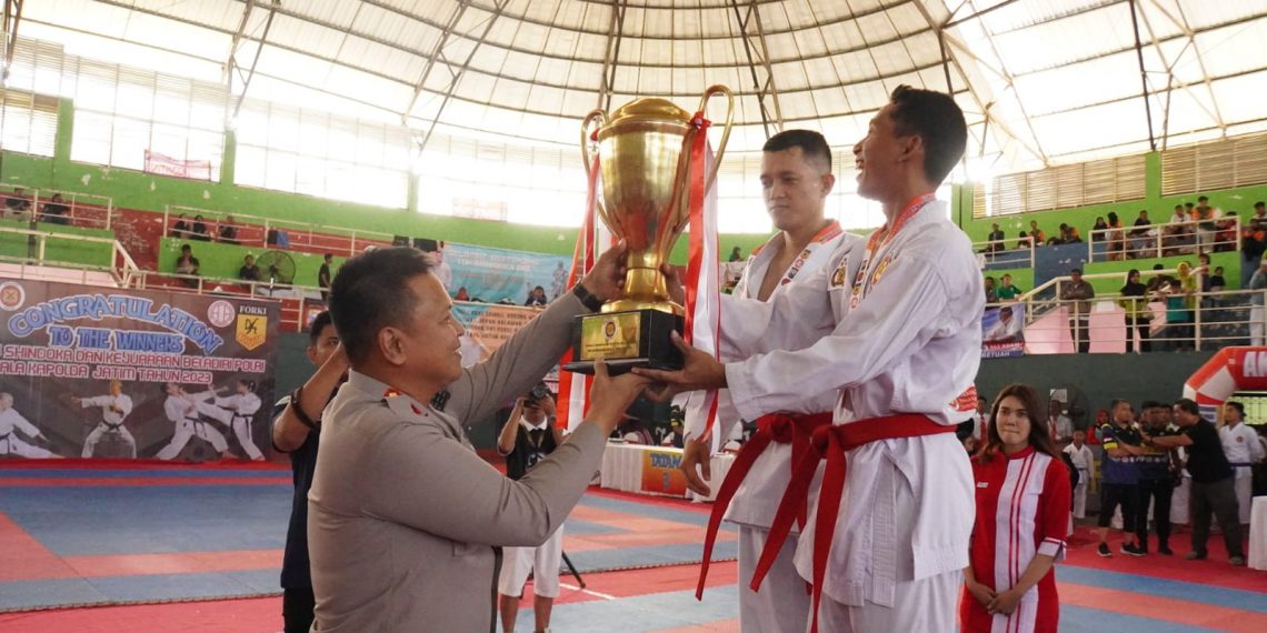Kejurnas Karate Shindoka dan Bela Diri Piala Kapolda Jatim