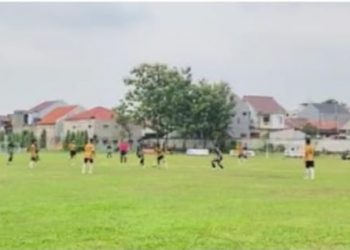 Jelang Liga Mahasiswa Club Pecinta Sepak Bola, Mahasiswa Politeknik APP Jakarta Uji Tanding Dengan PRA PON DKI Jakarta