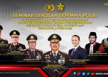 Sespim Lemdiklat Polri Gelar Seminar Persiapkan Pemimpin Polri di Era Society 5.0